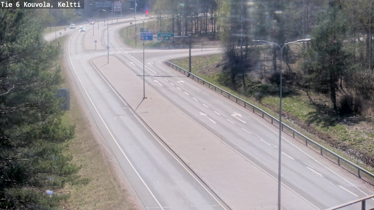 Kelikamerat Kuva Tie 6 Kouvola, Keltti, Kouvola, Kymenlaakso