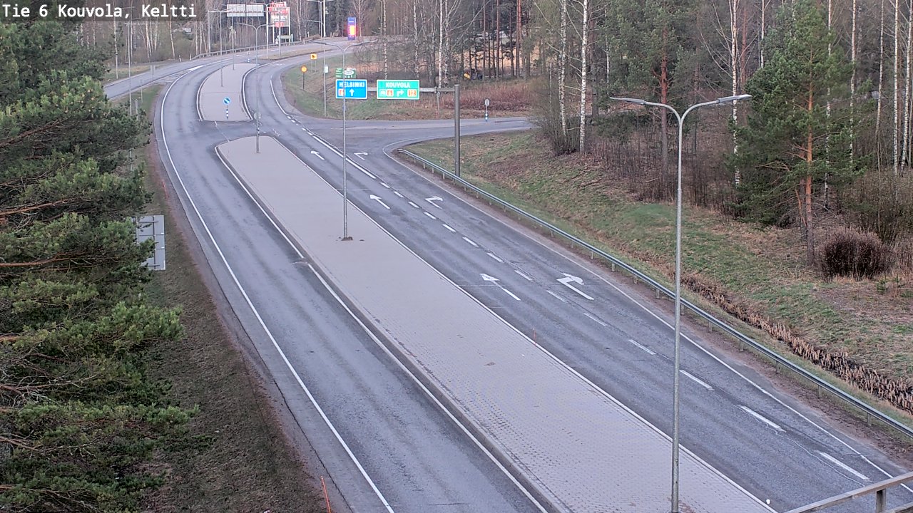 Kelikamerat Kuva Tie 6 Kouvola, Keltti, Kouvola, Kymenlaakso