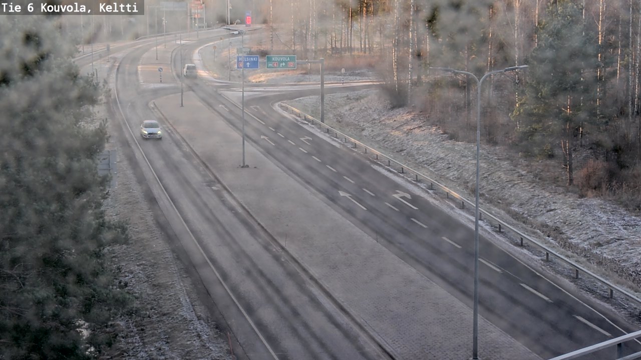 Kelikamerat Kuva Tie 6 Kouvola, Keltti, Kouvola, Kymenlaakso