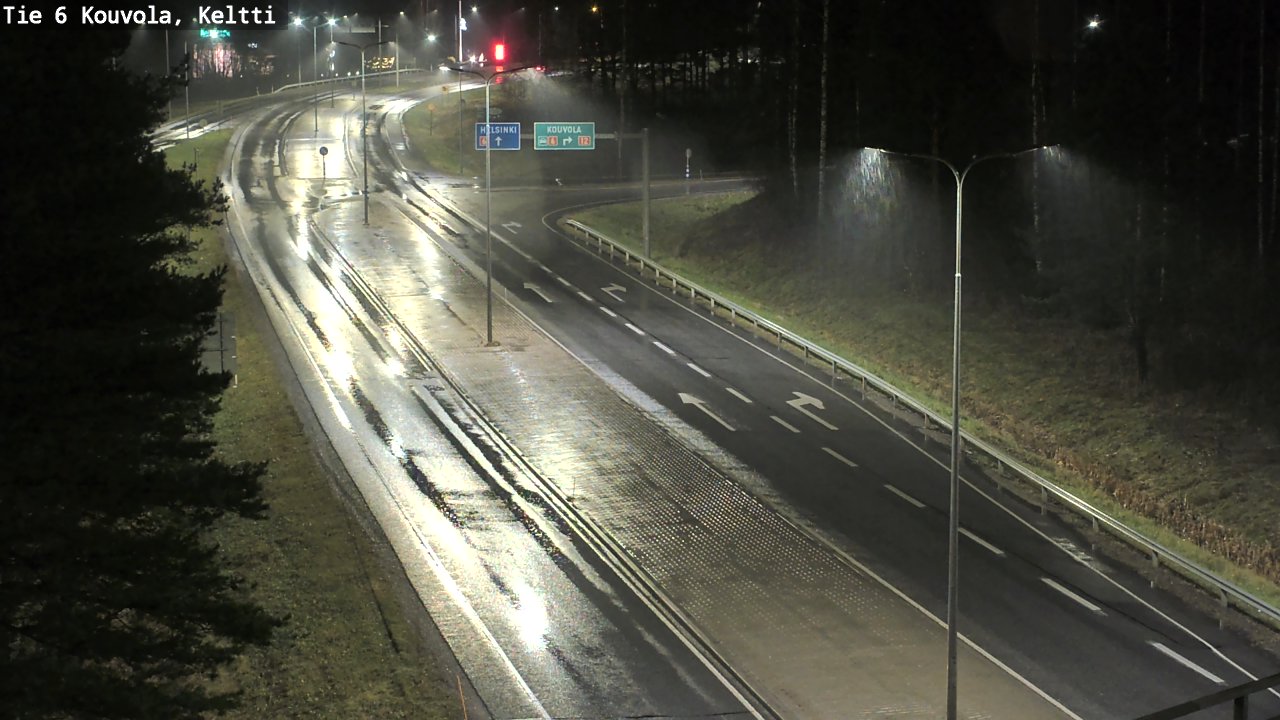 Weather Camera Image Road 6 Kouvola, Keltti, Kouvola, Kymenlaakso