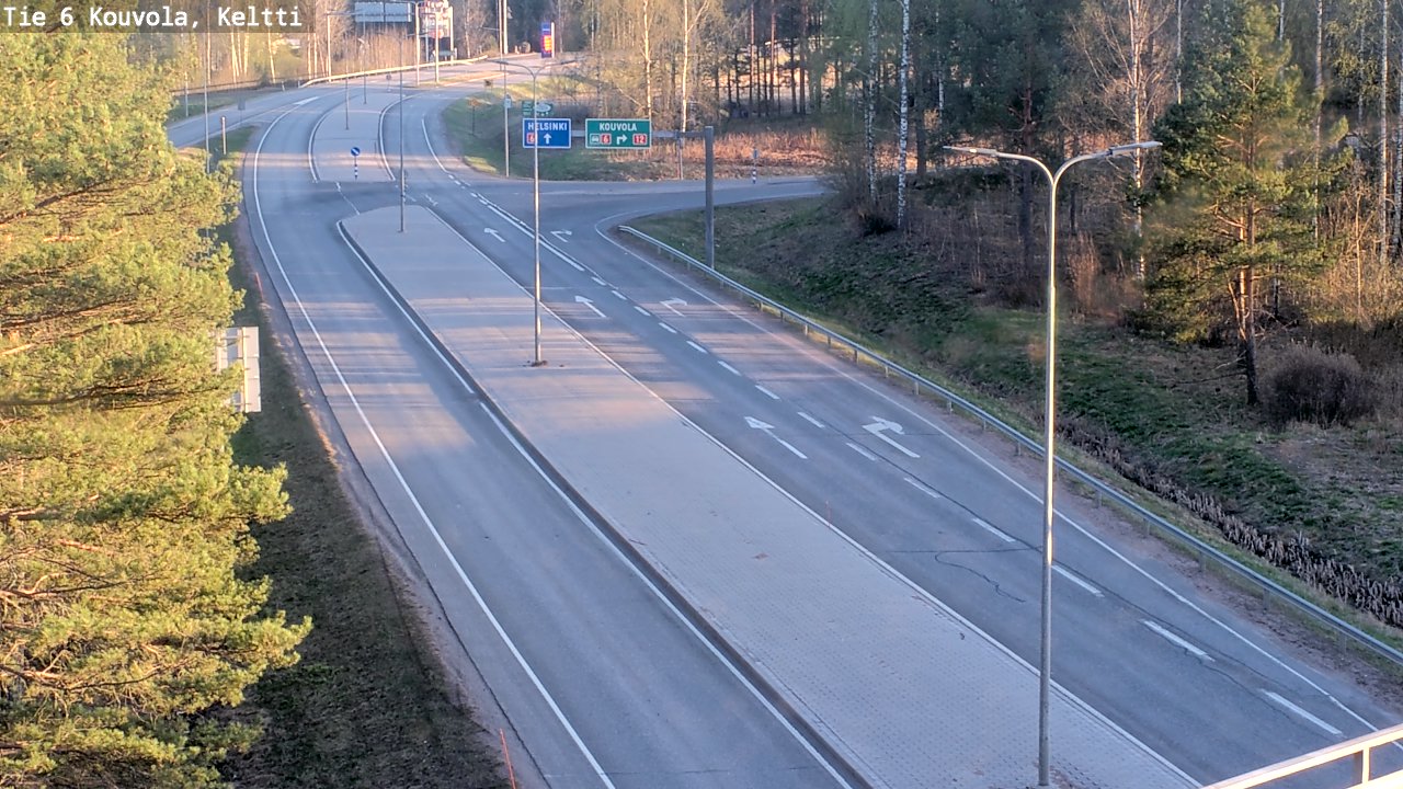 Kelikamerat Kuva Tie 6 Kouvola, Keltti, Kouvola, Kymenlaakso