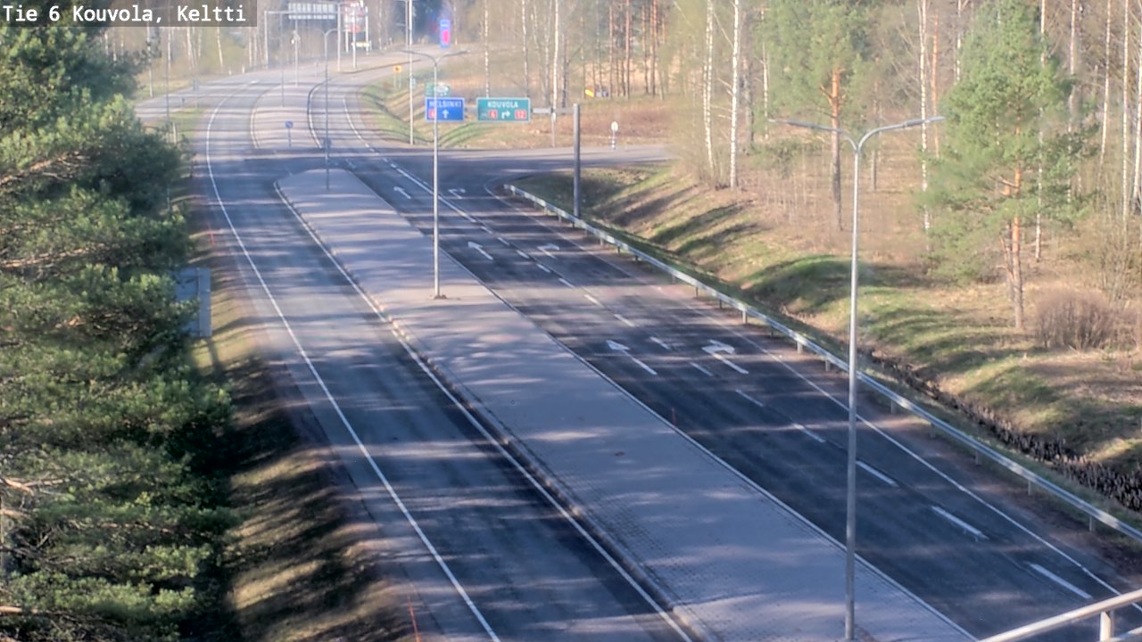 Kelikamerat Kuva Tie 6 Kouvola, Keltti, Kouvola, Kymenlaakso