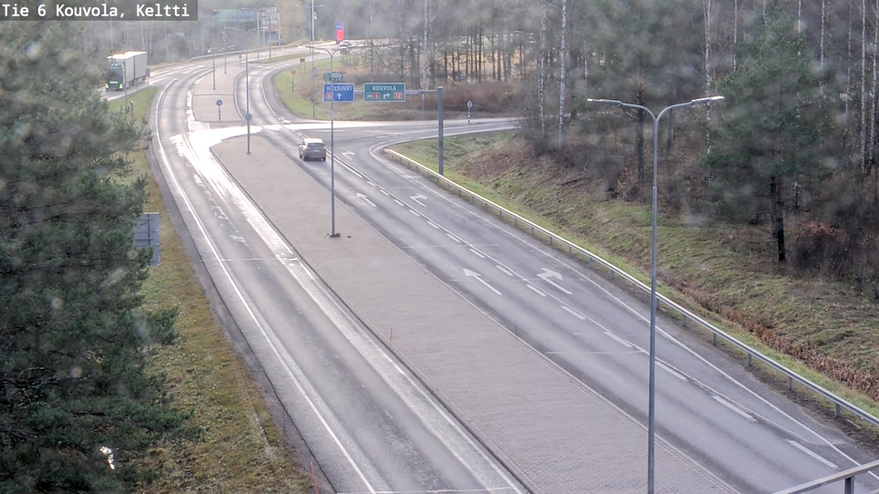 Kelikamerat Kuva Tie 6 Kouvola, Keltti, Kouvola, Kymenlaakso