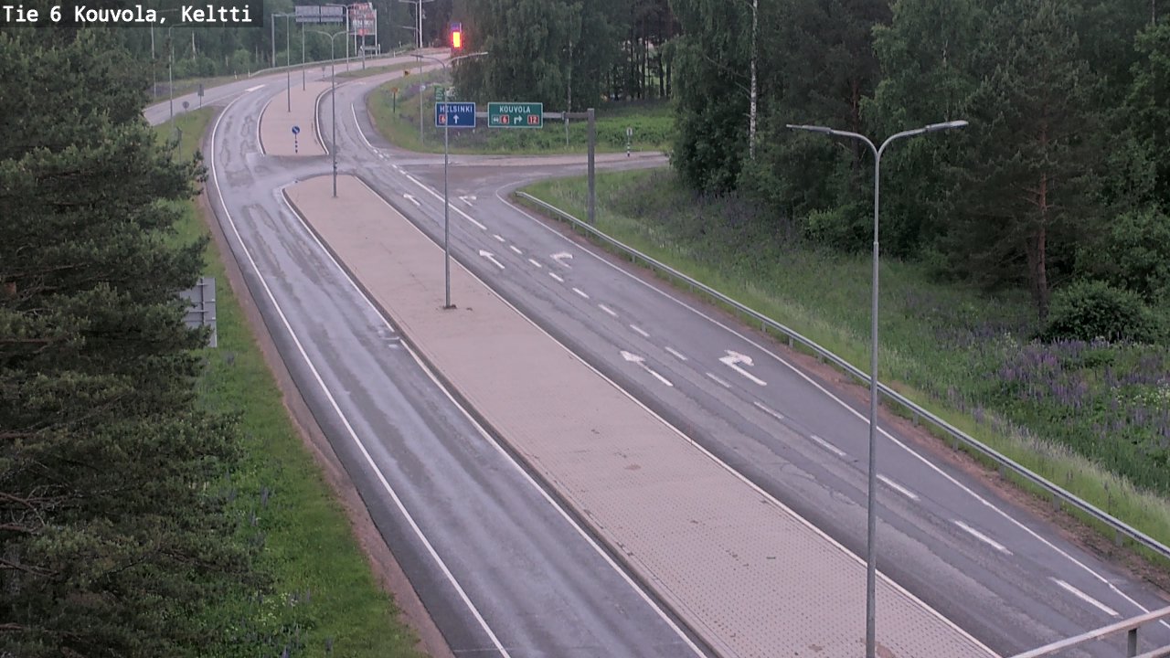 Kelikamerat Kuva Tie 6 Kouvola, Keltti, Kouvola, Kymenlaakso