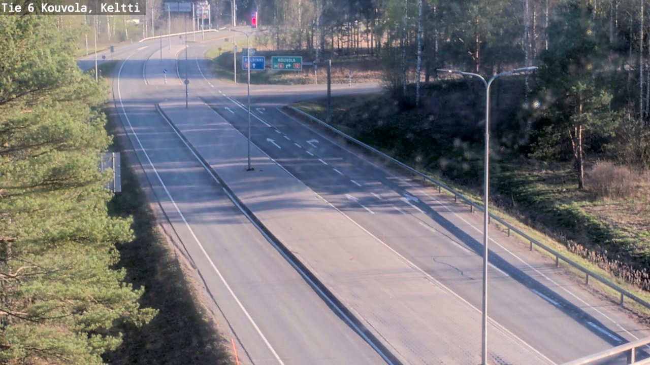 Kelikamerat Kuva Tie 6 Kouvola, Keltti, Kouvola, Kymenlaakso