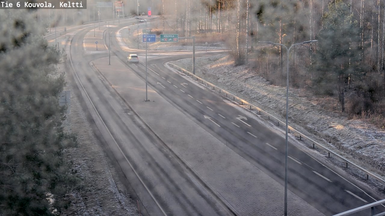Kelikamerat Kuva Tie 6 Kouvola, Keltti, Kouvola, Kymenlaakso