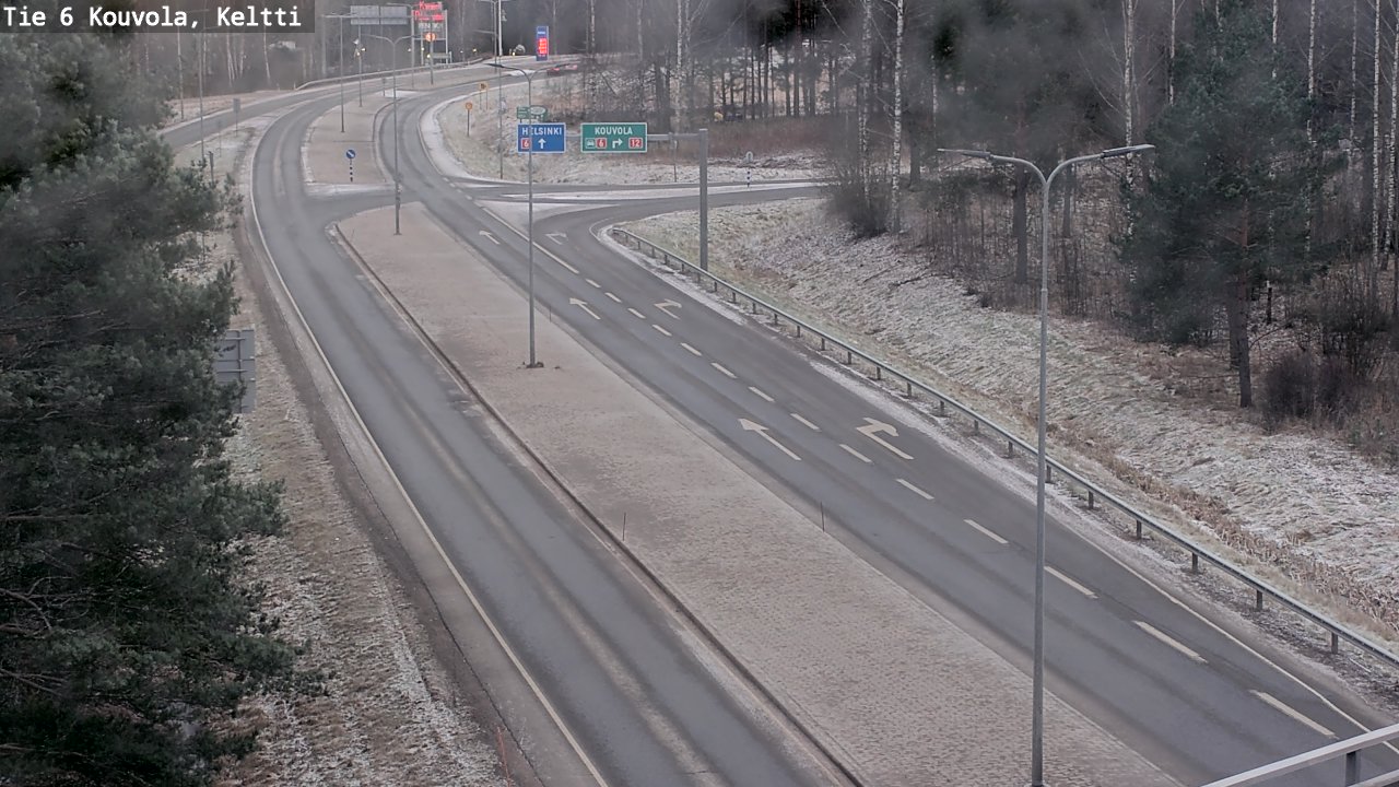 Kelikamerat Kuva Tie 6 Kouvola, Keltti, Kouvola, Kymenlaakso