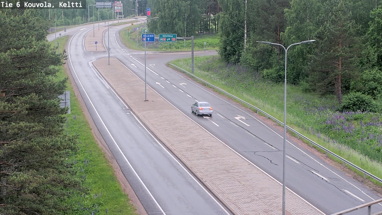 Kelikamerat Kuva Tie 6 Kouvola, Keltti, Kouvola, Kymenlaakso