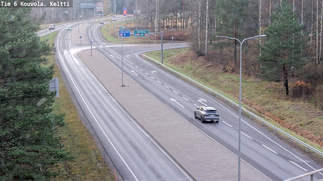 Kelikamerat Kuva Tie 6 Kouvola, Keltti, Kouvola, Kymenlaakso