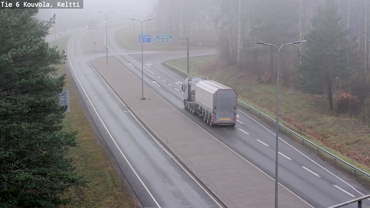 Kelikamerat Kuva Tie 6 Kouvola, Keltti, Kouvola, Kymenlaakso