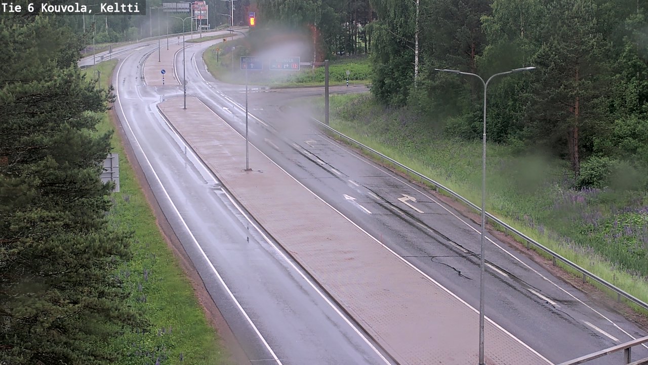 Kelikamerat Kuva Tie 6 Kouvola, Keltti, Kouvola, Kymenlaakso