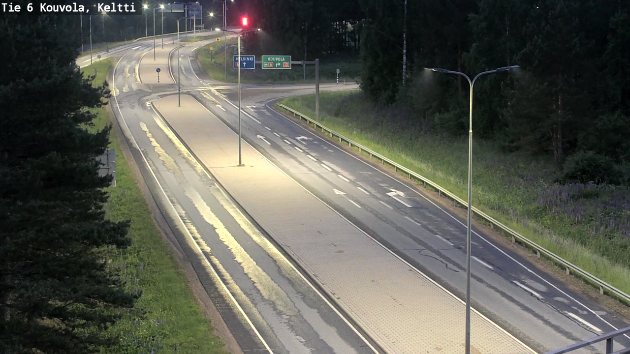 Kelikamerat Kuva Tie 6 Kouvola, Keltti, Kouvola, Kymenlaakso
