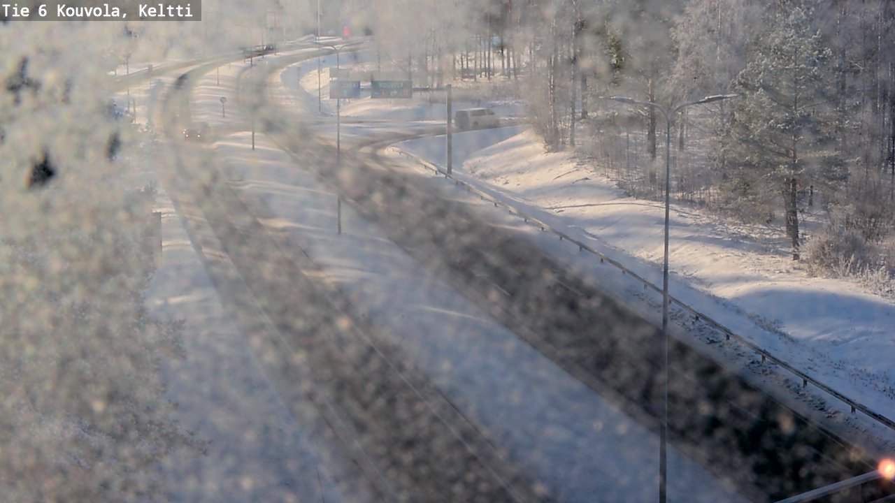 Weather Camera Image Road 6 Kouvola, Keltti, Kouvola, Kymenlaakso