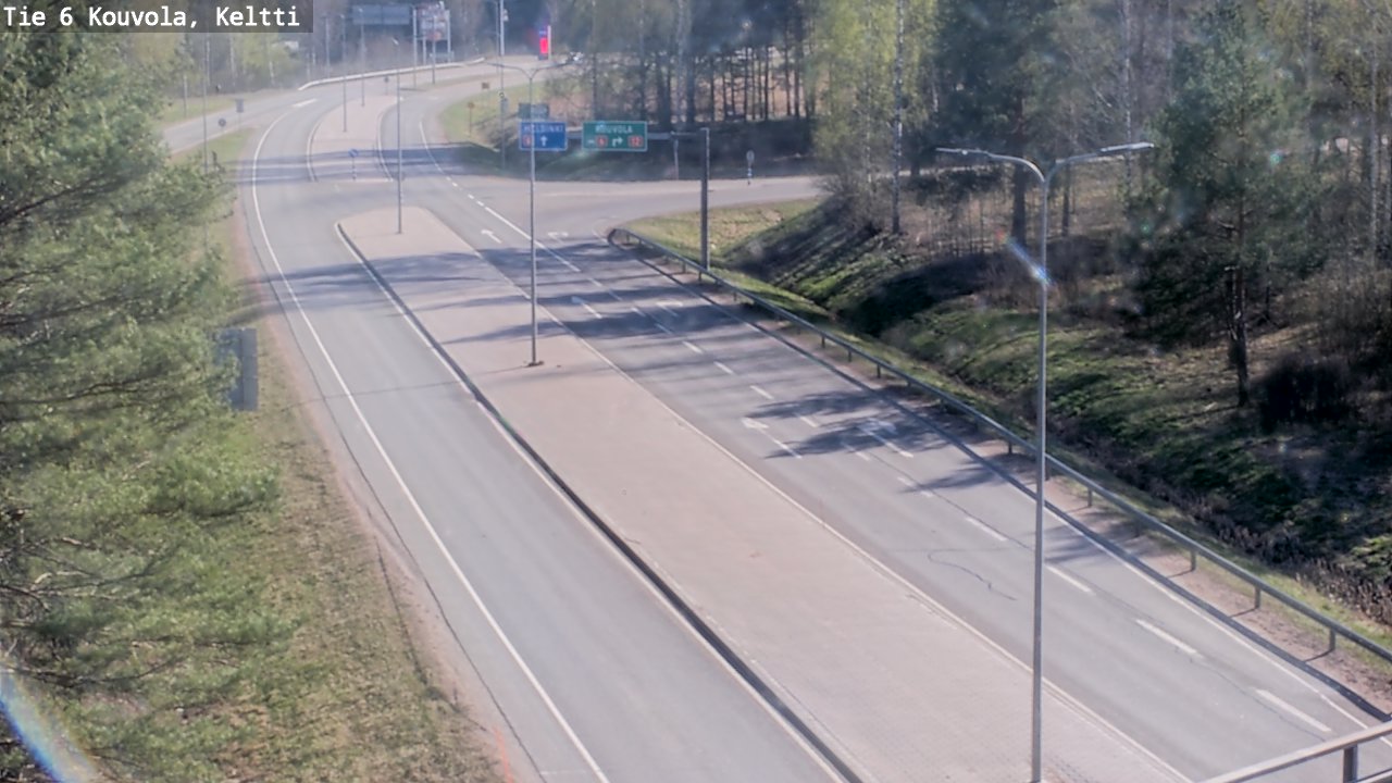 Kelikamerat Kuva Tie 6 Kouvola, Keltti, Kouvola, Kymenlaakso