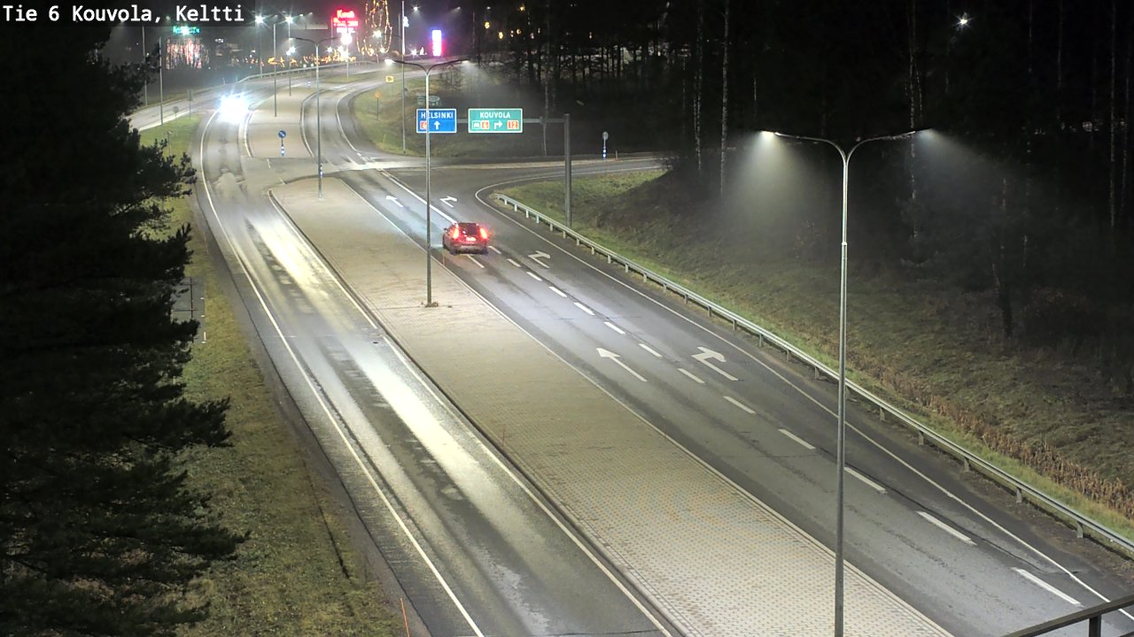 Kelikamerat Kuva Tie 6 Kouvola, Keltti, Kouvola, Kymenlaakso