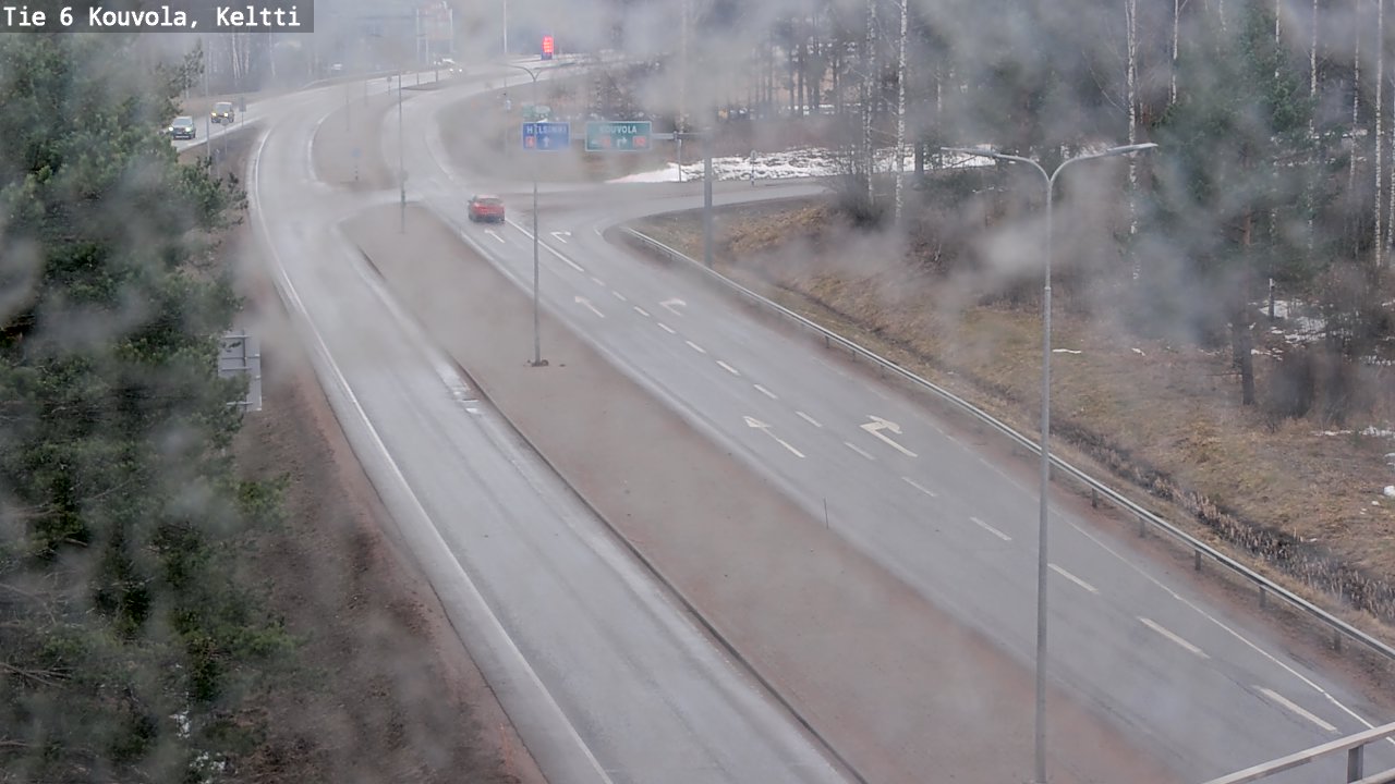 Weather Camera Image Road 6 Kouvola, Keltti, Kouvola, Kymenlaakso