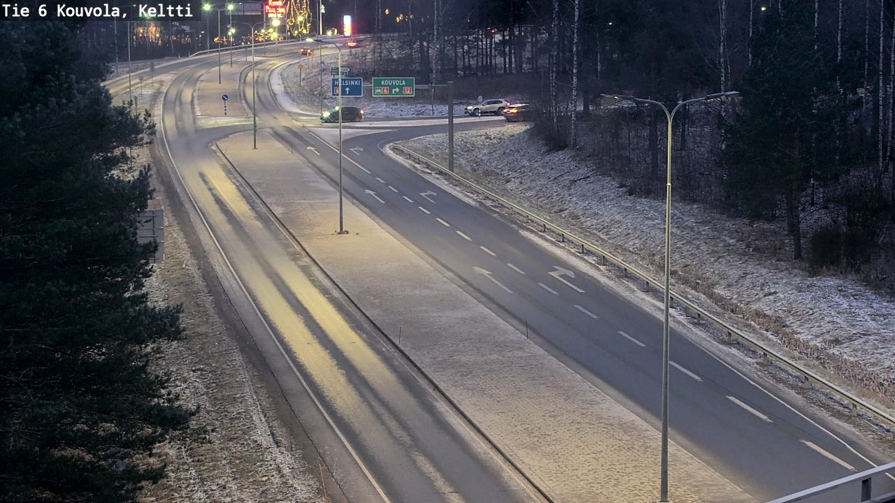 Kelikamerat Kuva Tie 6 Kouvola, Keltti, Kouvola, Kymenlaakso