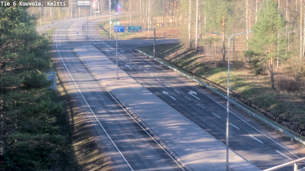 Kelikamerat Kuva Tie 6 Kouvola, Keltti, Kouvola, Kymenlaakso