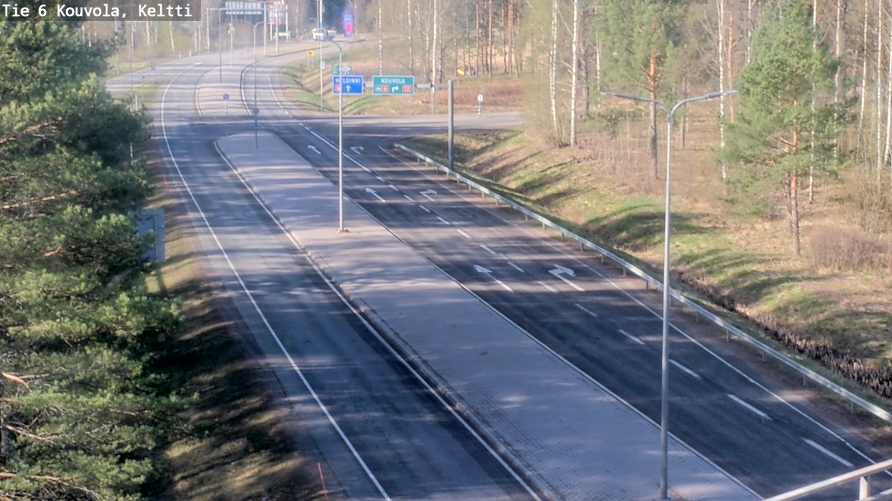Kelikamerat Kuva Tie 6 Kouvola, Keltti, Kouvola, Kymenlaakso
