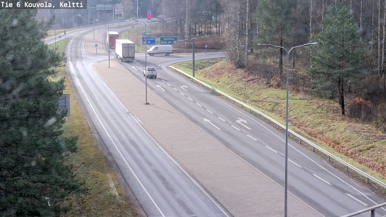 Kelikamerat Kuva Tie 6 Kouvola, Keltti, Kouvola, Kymenlaakso