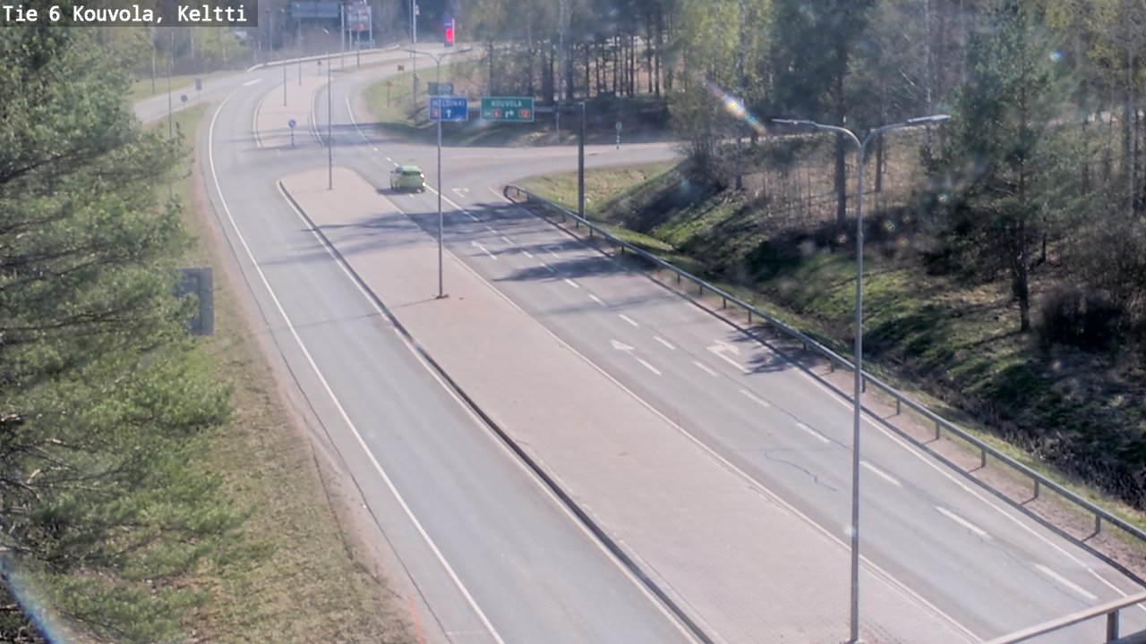 Kelikamerat Kuva Tie 6 Kouvola, Keltti, Kouvola, Kymenlaakso