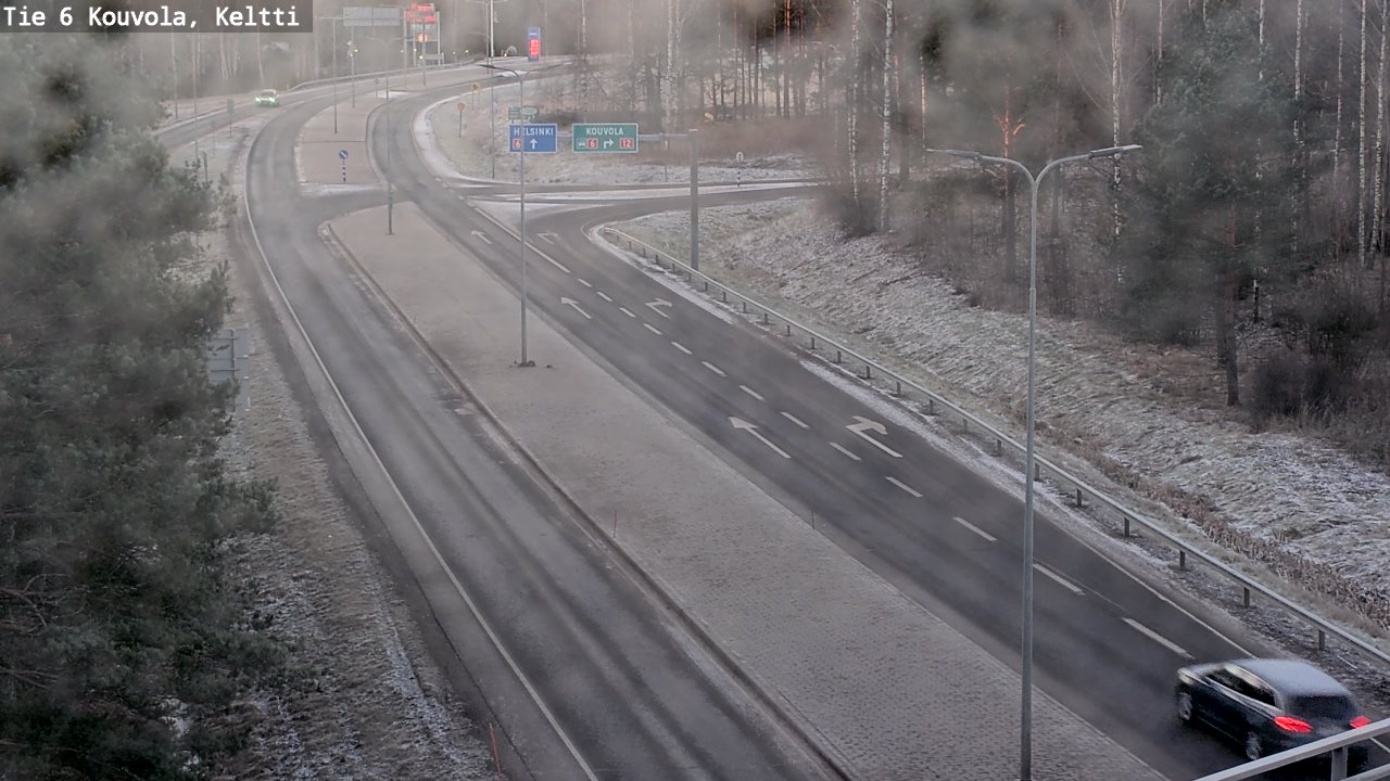 Kelikamerat Kuva Tie 6 Kouvola, Keltti, Kouvola, Kymenlaakso