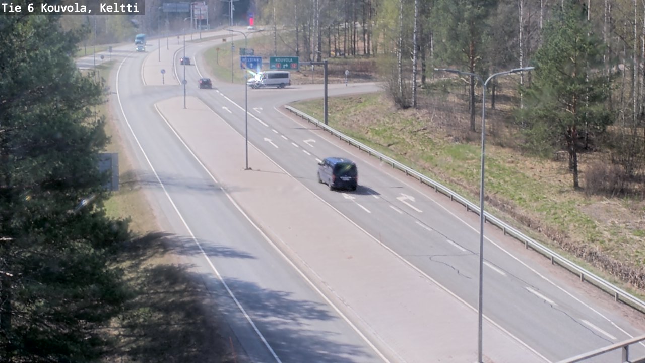 Kelikamerat Kuva Tie 6 Kouvola, Keltti, Kouvola, Kymenlaakso