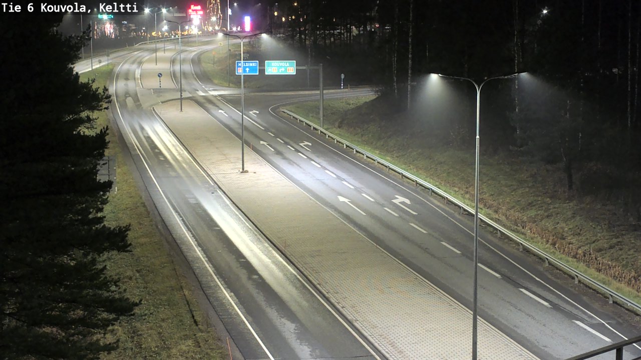 Kelikamerat Kuva Tie 6 Kouvola, Keltti, Kouvola, Kymenlaakso