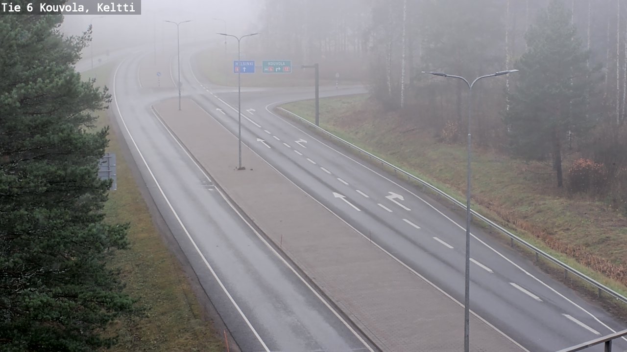 Kelikamerat Kuva Tie 6 Kouvola, Keltti, Kouvola, Kymenlaakso