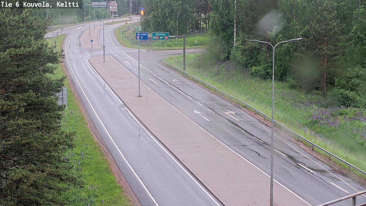 Kelikamerat Kuva Tie 6 Kouvola, Keltti, Kouvola, Kymenlaakso