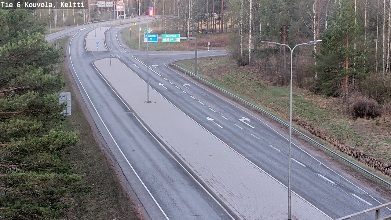 Kelikamerat Kuva Tie 6 Kouvola, Keltti, Kouvola, Kymenlaakso