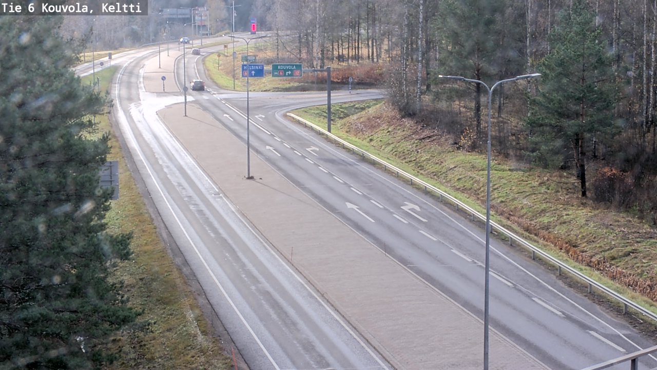 Kelikamerat Kuva Tie 6 Kouvola, Keltti, Kouvola, Kymenlaakso