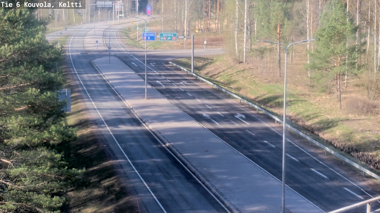 Kelikamerat Kuva Tie 6 Kouvola, Keltti, Kouvola, Kymenlaakso