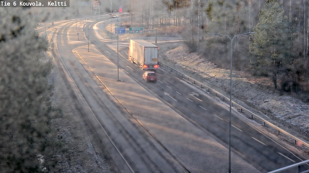 Kelikamerat Kuva Tie 6 Kouvola, Keltti, Kouvola, Kymenlaakso