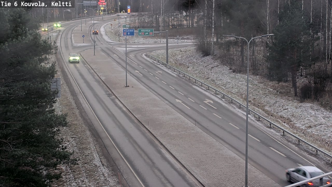 Kelikamerat Kuva Tie 6 Kouvola, Keltti, Kouvola, Kymenlaakso