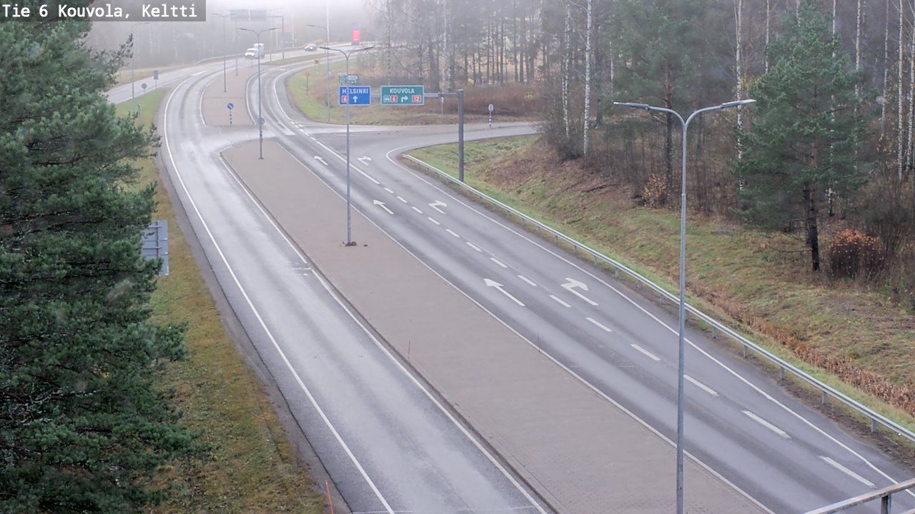 Kelikamerat Kuva Tie 6 Kouvola, Keltti, Kouvola, Kymenlaakso