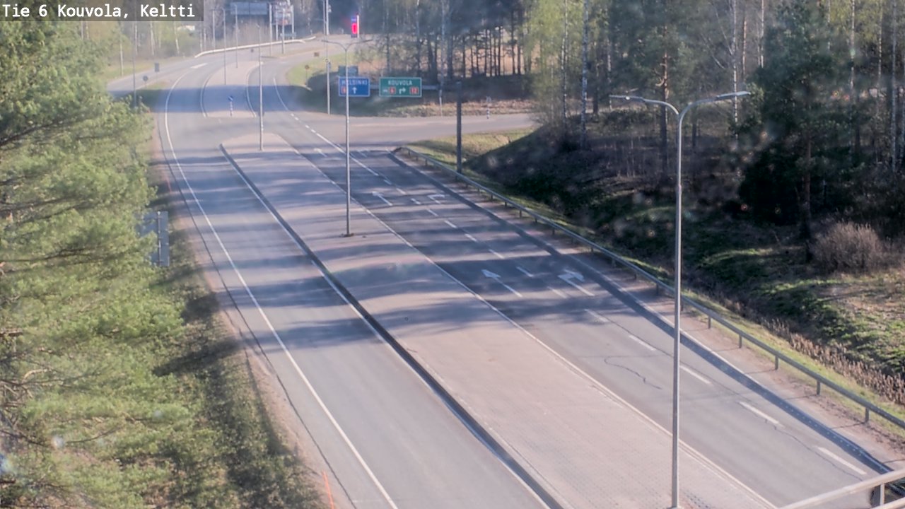 Kelikamerat Kuva Tie 6 Kouvola, Keltti, Kouvola, Kymenlaakso