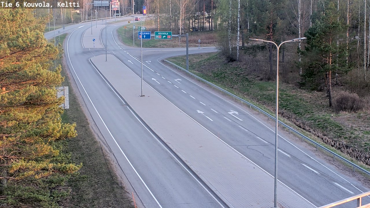 Kelikamerat Kuva Tie 6 Kouvola, Keltti, Kouvola, Kymenlaakso