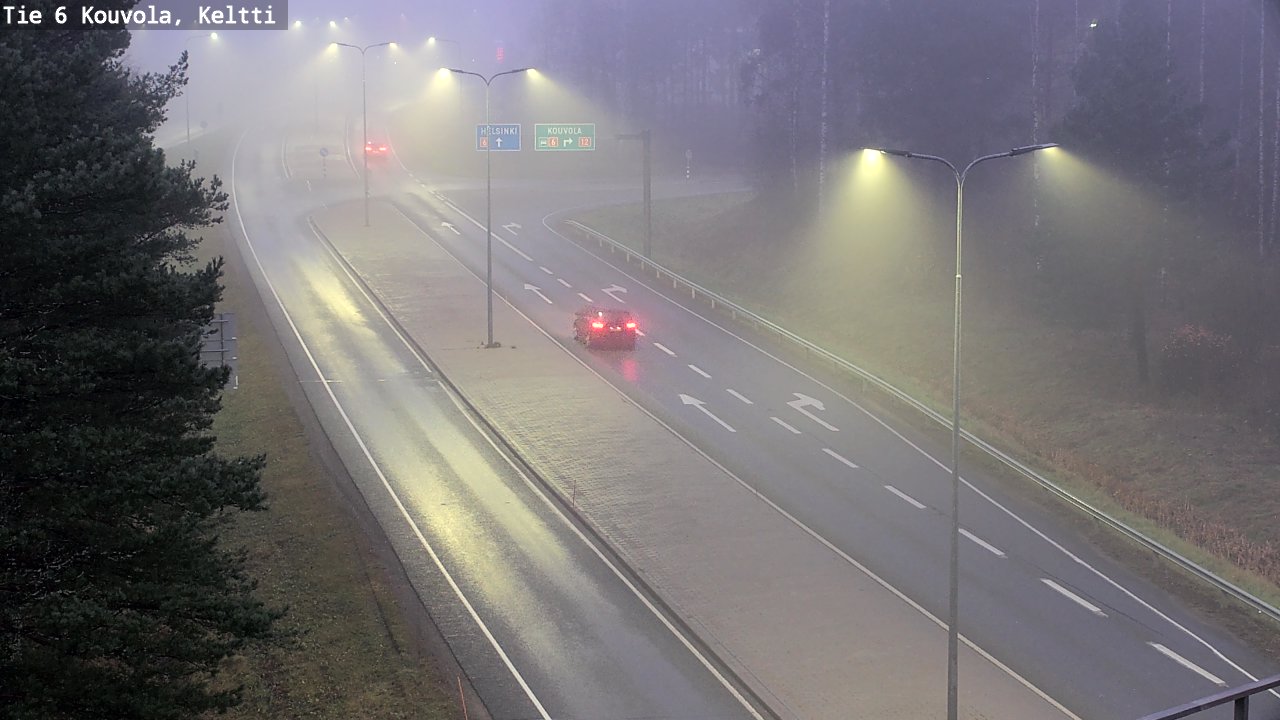 Kelikamerat Kuva Tie 6 Kouvola, Keltti, Kouvola, Kymenlaakso