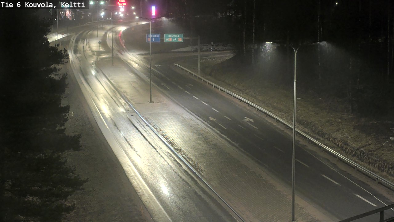 Kelikamerat Kuva Tie 6 Kouvola, Keltti, Kouvola, Kymenlaakso