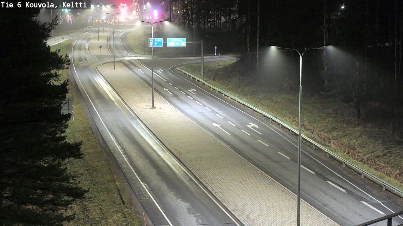 Kelikamerat Kuva Tie 6 Kouvola, Keltti, Kouvola, Kymenlaakso