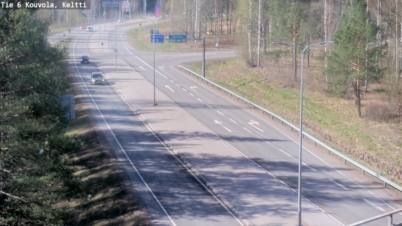 Kelikamerat Kuva Tie 6 Kouvola, Keltti, Kouvola, Kymenlaakso