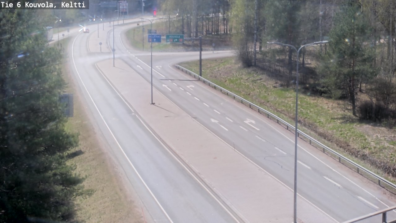Kelikamerat Kuva Tie 6 Kouvola, Keltti, Kouvola, Kymenlaakso