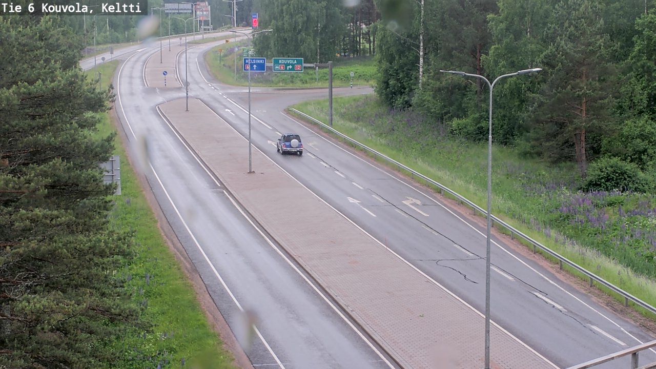 Kelikamerat Kuva Tie 6 Kouvola, Keltti, Kouvola, Kymenlaakso