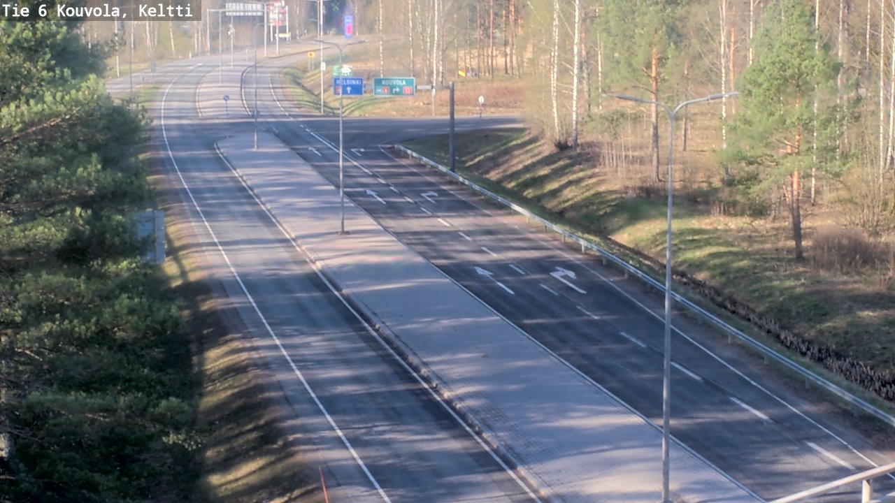 Kelikamerat Kuva Tie 6 Kouvola, Keltti, Kouvola, Kymenlaakso