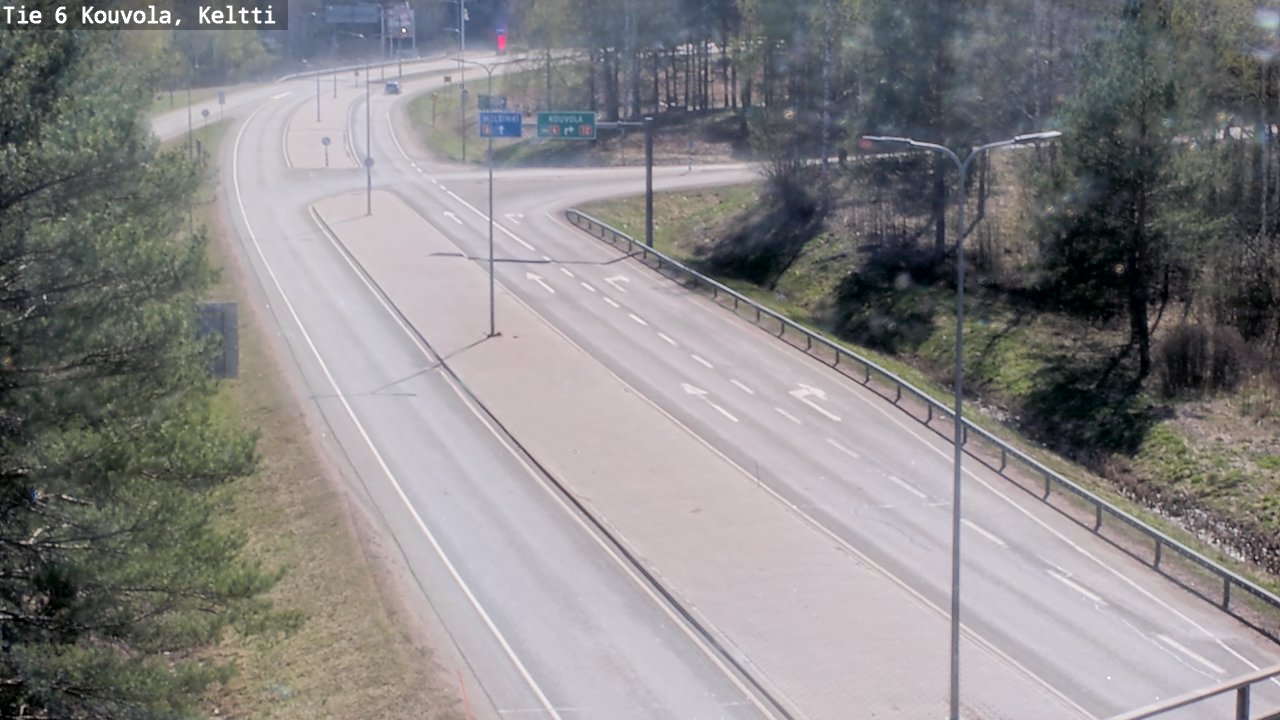Kelikamerat Kuva Tie 6 Kouvola, Keltti, Kouvola, Kymenlaakso