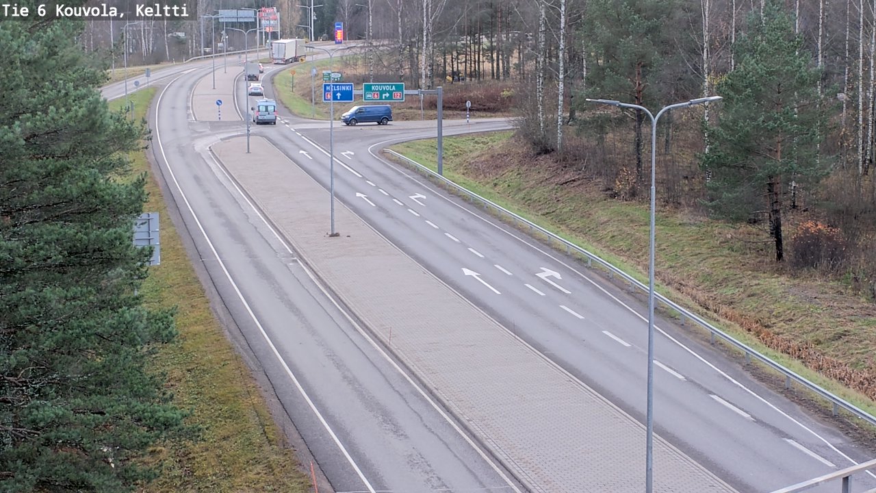 Kelikamerat Kuva Tie 6 Kouvola, Keltti, Kouvola, Kymenlaakso