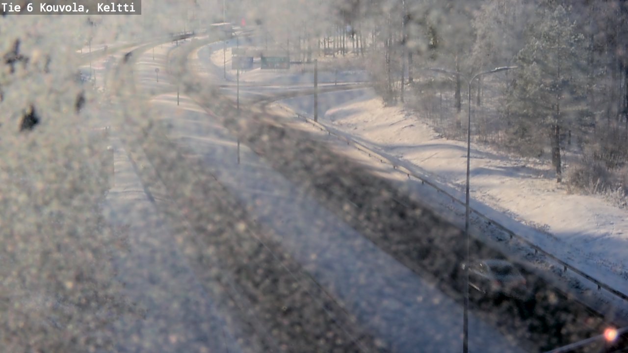 Weather Camera Image Road 6 Kouvola, Keltti, Kouvola, Kymenlaakso