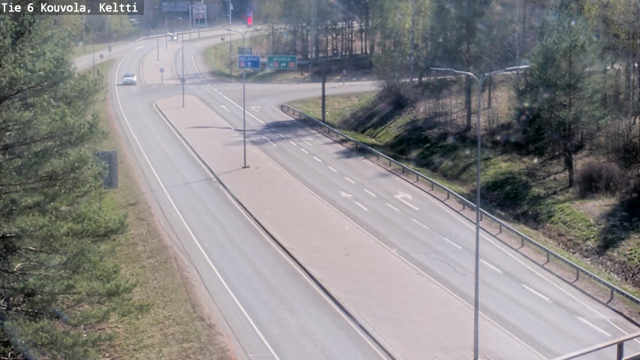 Kelikamerat Kuva Tie 6 Kouvola, Keltti, Kouvola, Kymenlaakso