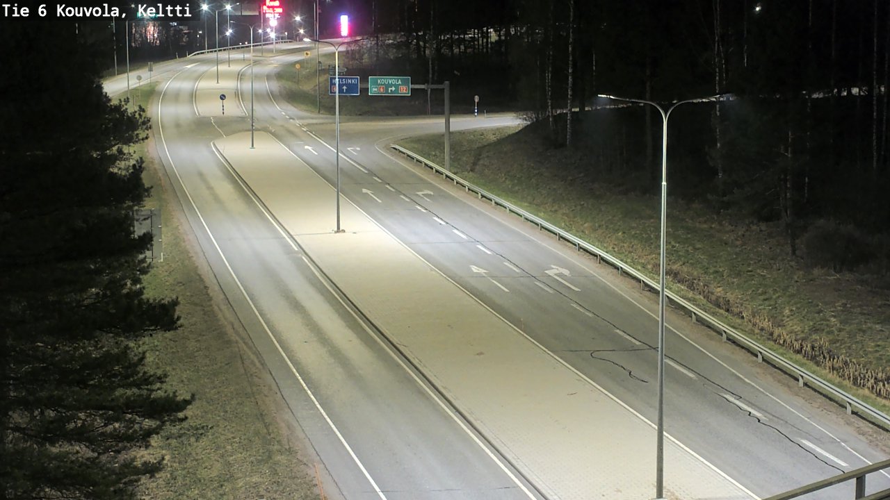 Kelikamerat Kuva Tie 6 Kouvola, Keltti, Kouvola, Kymenlaakso